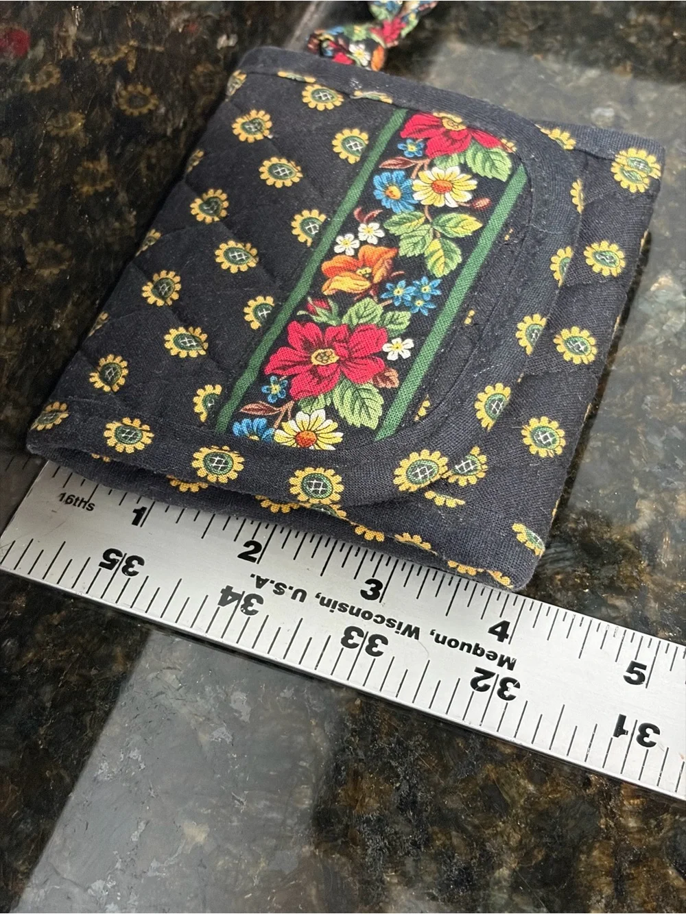 Vera Bradley quilted small